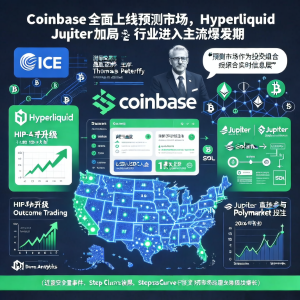Coinbase全面上线预测市场，Hyperliquid与Jupiter加速布局，行业进入主流爆发期