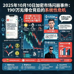 2025年10月10日加密市场闪崩事件深度复盘：190亿美元爆仓背后的系统性危机