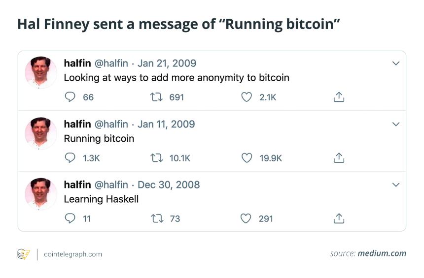 中本聪身份验证示意图