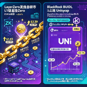 LayerZero发布自研L1链Zero，ZRO代币大涨23.8%；BlackRock上线BUIDL基金至Uniswap，UNI飙升32.5%