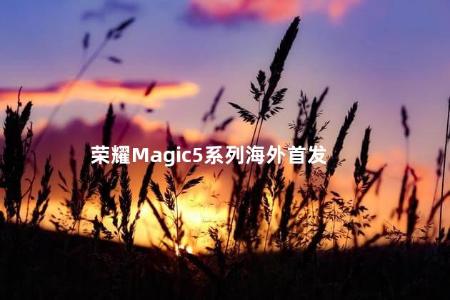 荣耀Magic5系列海外首发