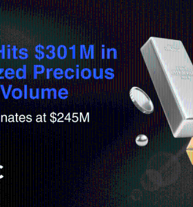 BTCC代币化贵金属日交易量创新纪录 达301亿美元 白银在全球不确定性中飙升