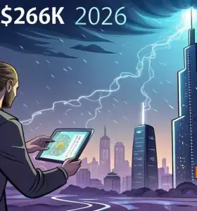 比特币：为何摩根大通预测BTC将在2026年达到26.6万美元