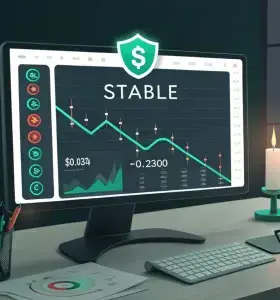 STABLE暴涨18%——空头布局仍滞后于价格走势