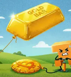 美联储注入160亿美元流动性,BTC/黄金比率触及11年低点——罕见买入信号?