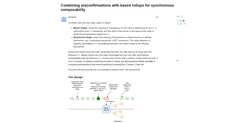 解读 Vitalik 的 L2 新思考：迈向 Native Rollup 的以太坊未来