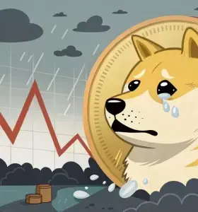 Dogecoin活跃地址数下降78%——DOGE能否守住0.09美元关口？