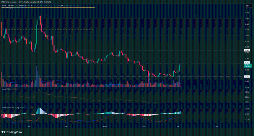 NEAR Protocol 1日图