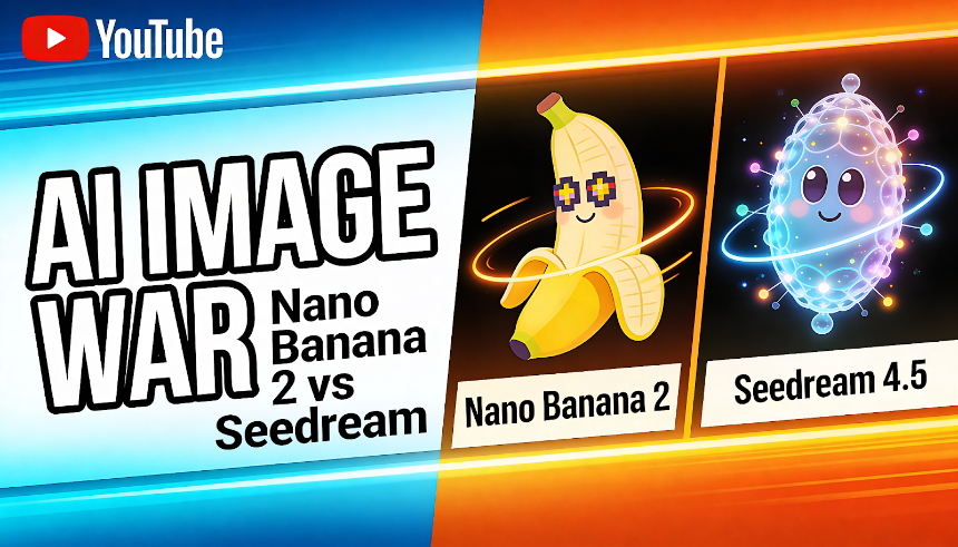 Google Nano Banana 2 与 ByteDance Seedream 5.0 Lite:哪款 AI 图像生成器更胜一筹?