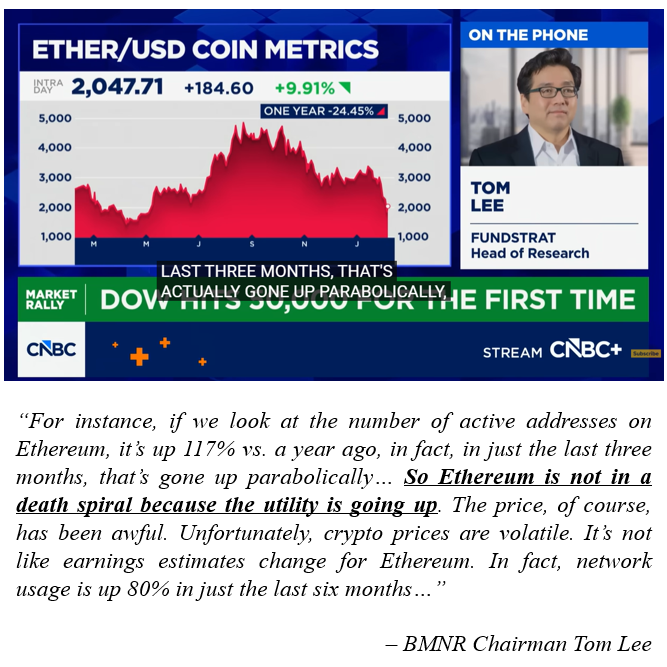 华尔街做空ETH：Vitalik已知情抢跑，Tom Lee还执迷不悟