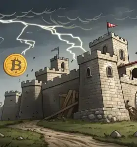 加密股票下跌，比特币守住67,000美元：2022年警示信号再现