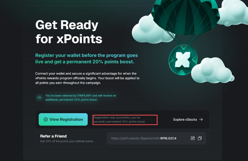 热门交互合集 | xStocks上线积分计划；Noise候补名单申请（3月13日）