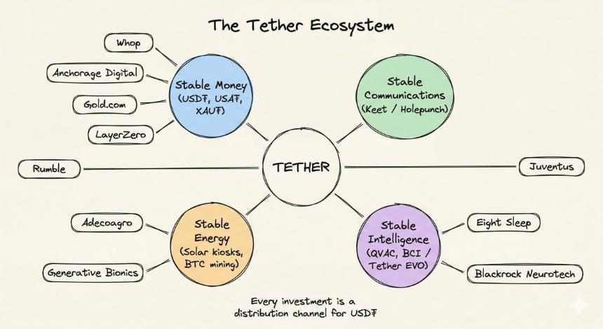 Tether 早已不是一家稳定币公司