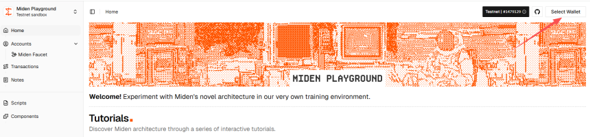 Miden交互教程第一步
