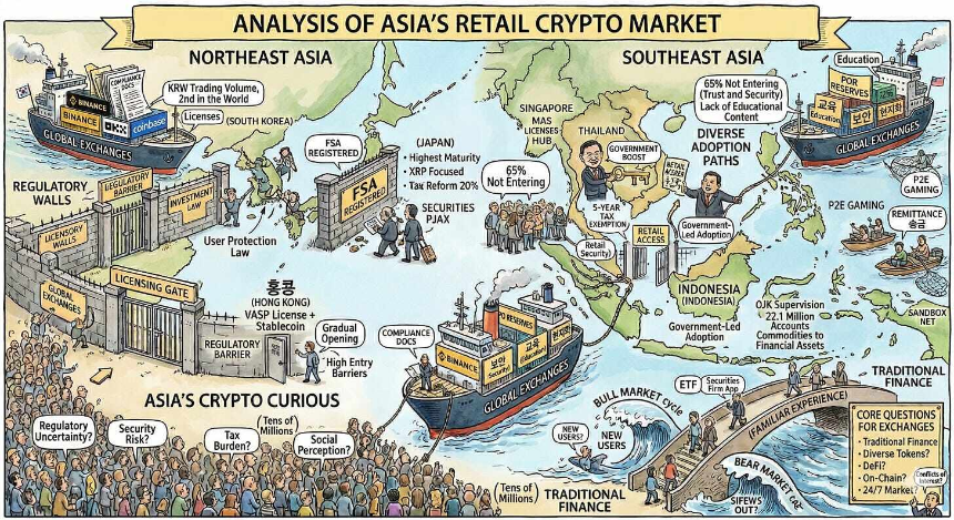 Tiger Research：亚洲九大市场散户投资者现状分析