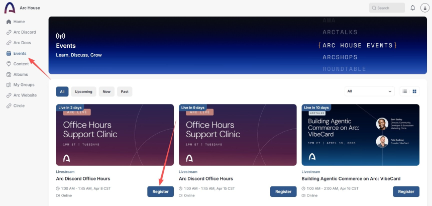 手把手带你参与Circle自家公链Arc社区活动