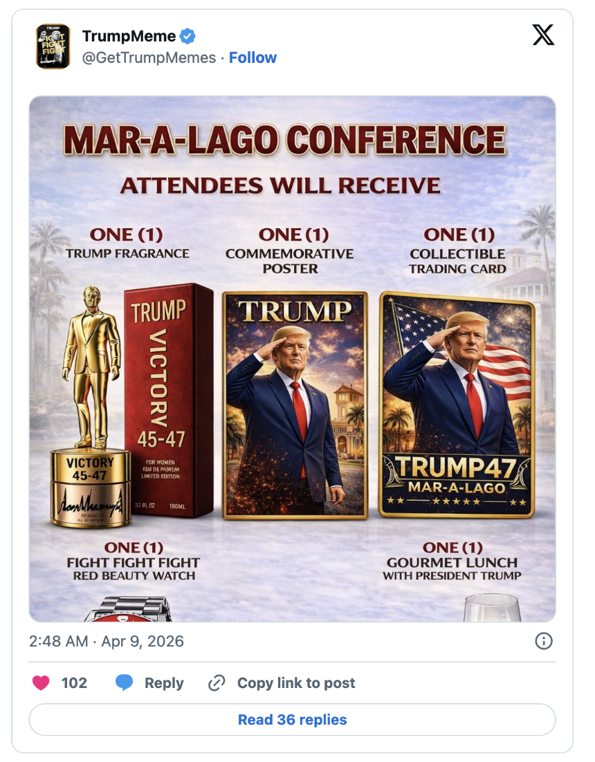 特朗普加密盛宴即将开幕：拳王、金融巨擘与币圈风云人物齐聚一堂