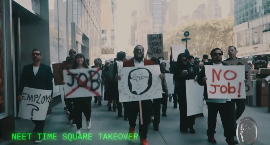 工作将死，NEET新生：一枚meme币的文化起义