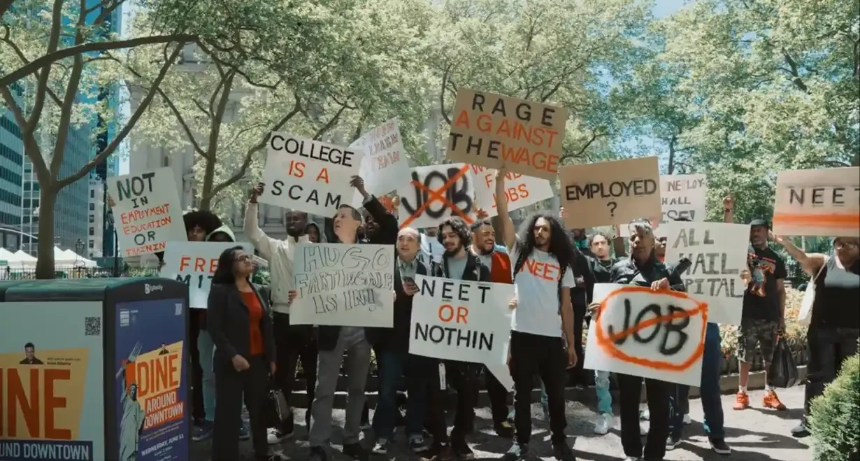 工作将死，NEET新生：一枚meme币的文化起义