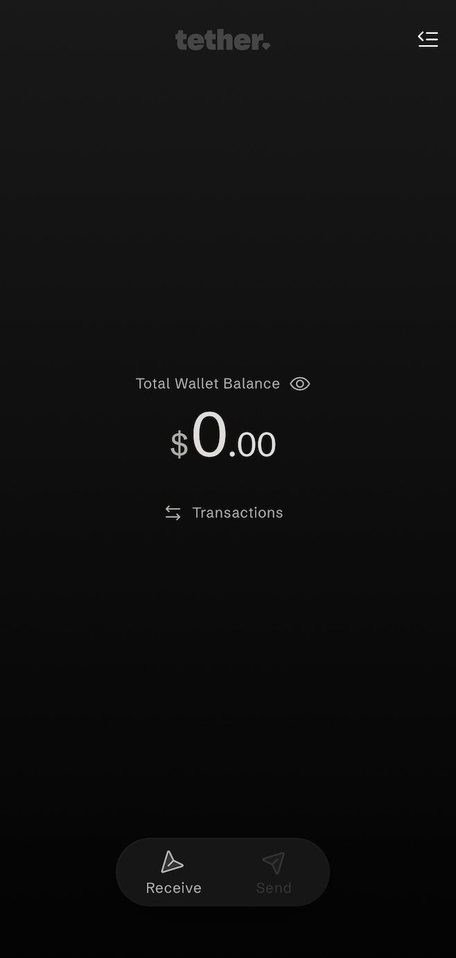 Tether试图用钱包接管普通人的支付入口
