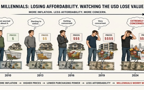 美元贬值与购买力下降：通胀危机下的经济困境