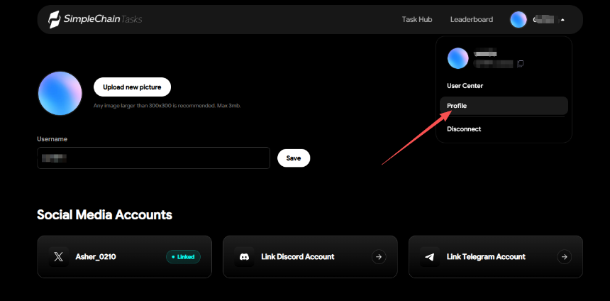 SimpleChain测试网活动交互教程第二步