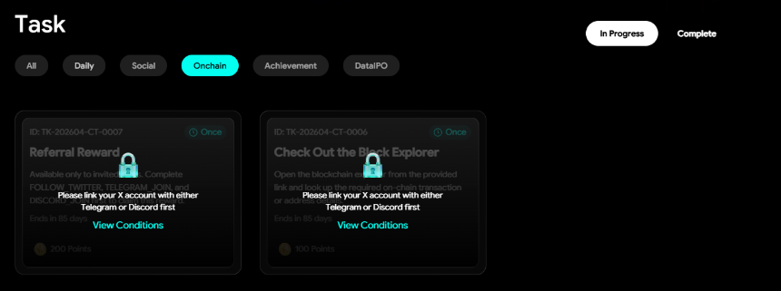 SimpleChain测试网活动交互教程第四步