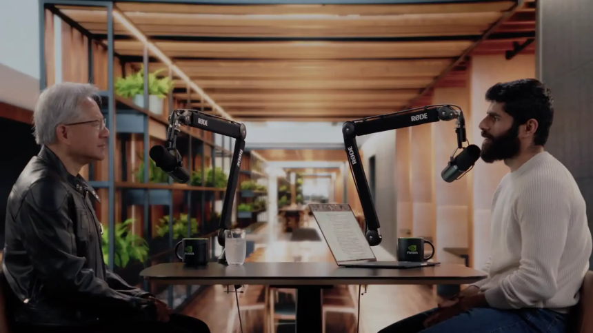 黄仁勋播客实录：英伟达的护城河，比芯片深得多