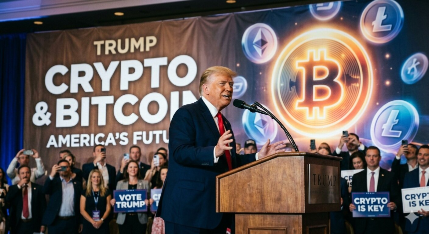 特朗普一条推文，BTC时隔3个月重返8万美元