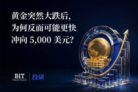 BIT 投研：黄金回调后为何可能加速迈向 5,000 美元？