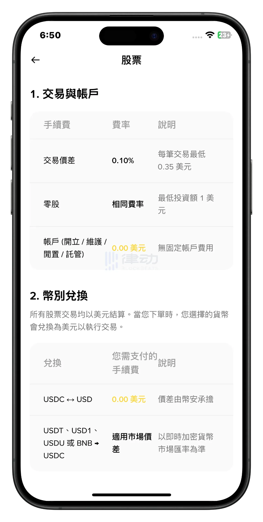 Binance美股交易初体验:操作简洁,但非“零佣金”