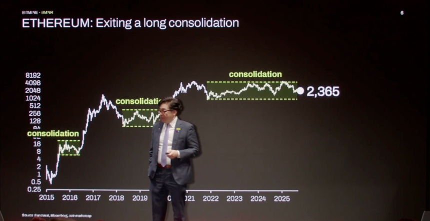 Tom Lee充值信仰:加密春天已至,ETH会涨到25万美元
