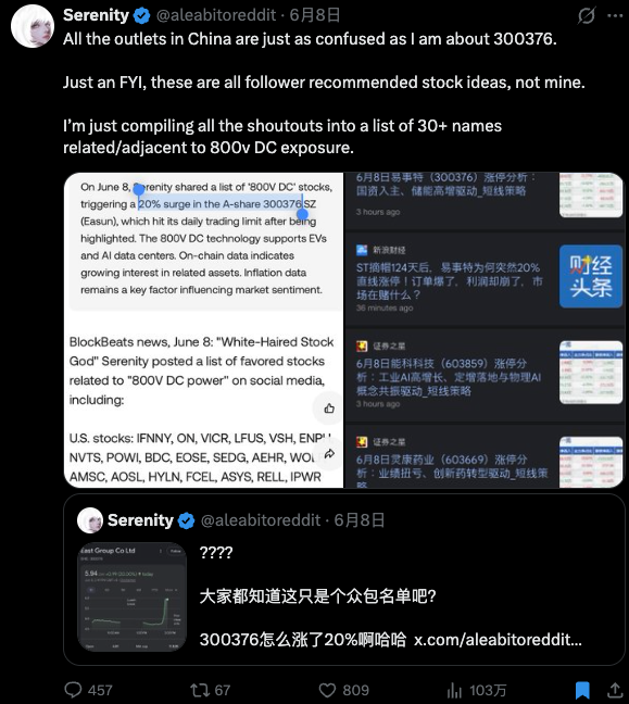 揭秘“白毛股神”Serenity:焦虑散户的精神良药