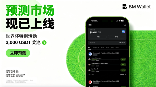 BM Wallet上线预测市场，打造一站式自托管Web3金融体验