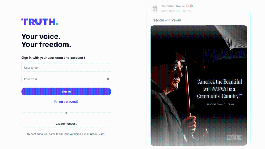 特朗普的帖子论毫秒卖给华尔街，细数Truth Social母公司的「影响力生意经」
