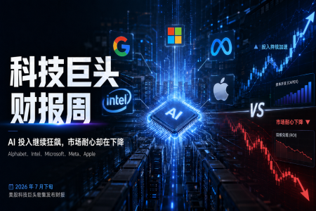 AI资本开支遭市场拷问:五大科技巨头Q2财报揭示增长与现金流的博弈
