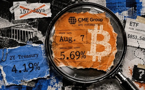 比特币期货基差套利收益短暂超越美债,ETF资金流入激增但策略并非无风险