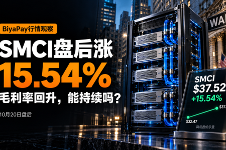 BiyaPay行情观察:SMCI盘后涨超15%,AI服务器毛利率回升,能否持续?