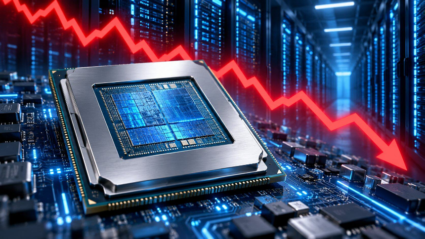 发完财报股价跌30%，英特尔真有这么差吗？